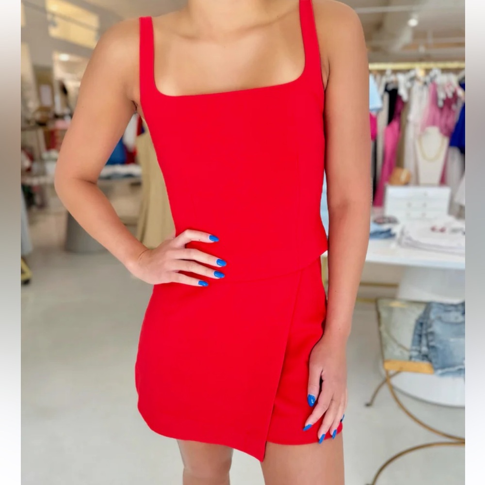 French Connection Whisper Skort Set